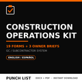 Construction Operations Kit cover