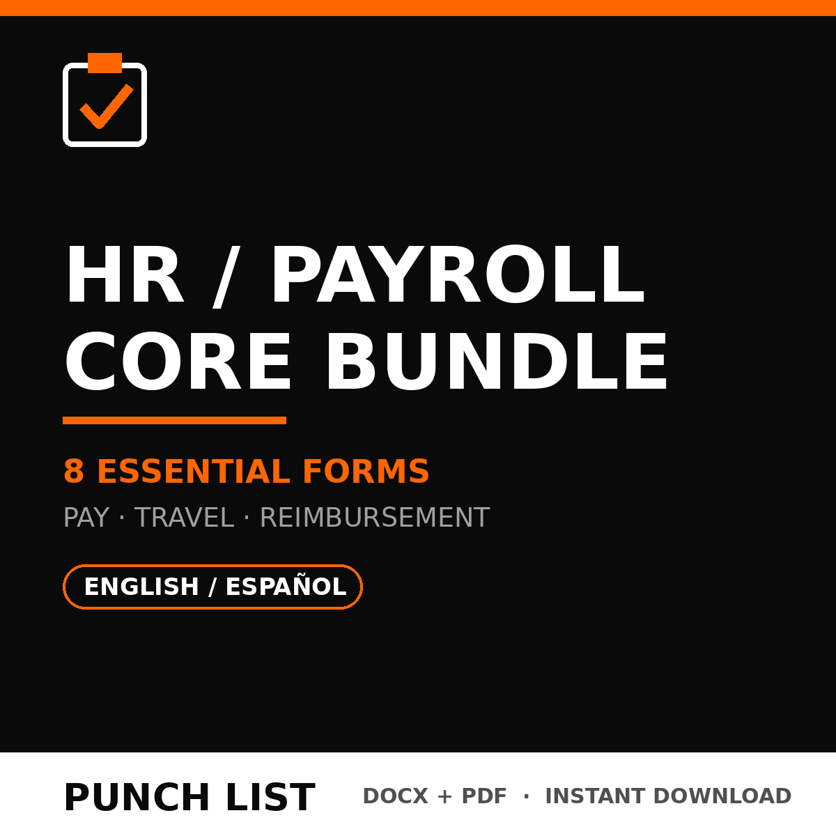 HR / Payroll Core Bundle cover